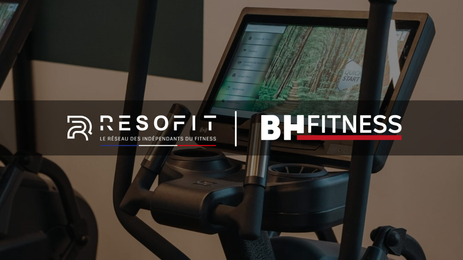 BH FITNESS s’associe avec RESOFIT pour équiper son réseau de salles indépendantes