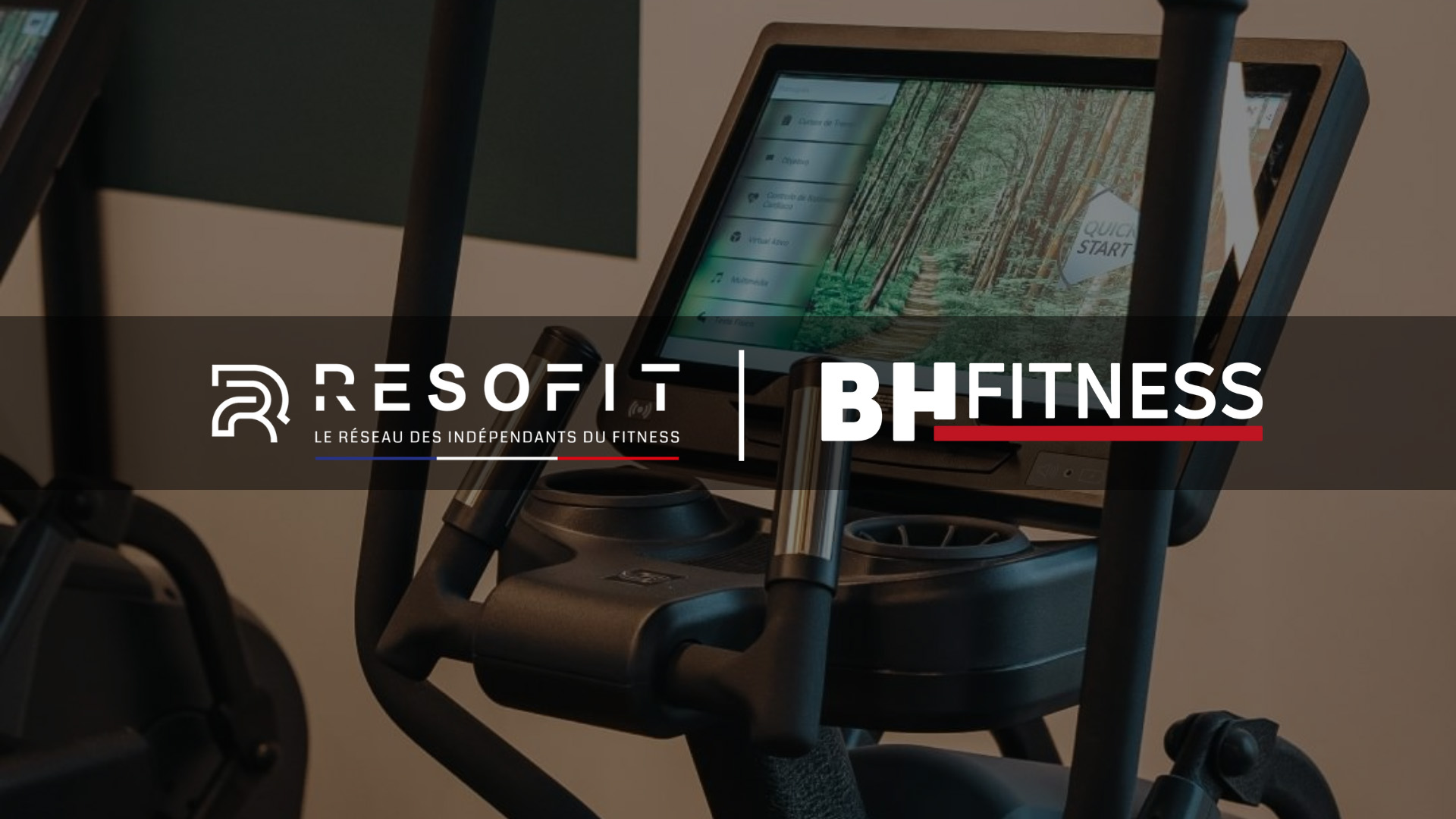 BH FITNESS s’associe avec RESOFIT pour équiper son réseau de salles indépendantes